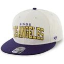 petten-plat-wit-snapback-van-los-angeles-kings-nhl-van-47-brand