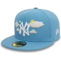 petten-plat-blauw-fitted-59fifty-cloud-van-new-york-yankees-mlb-van-new-era