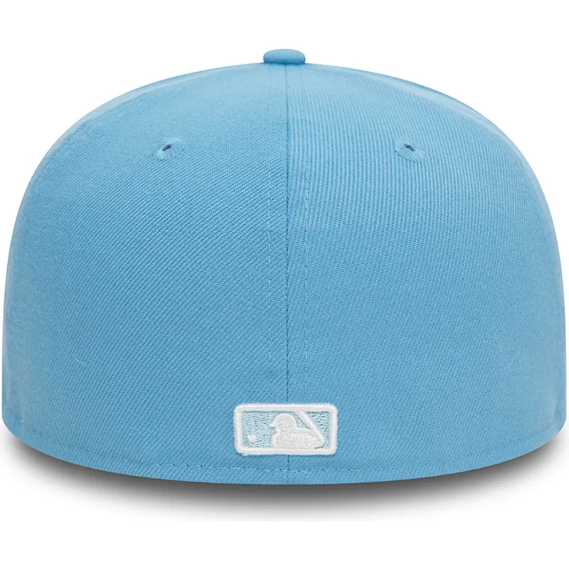petten-plat-blauw-fitted-59fifty-cloud-van-new-york-yankees-mlb-van-new-era petten-plat-blauw-fitted-59fifty-cloud-van-new-york-yankees-mlb-van-new-era
