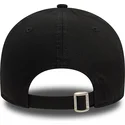 sort-justerbar-kasket-med-buet-skygge-og-orange-logo-9forty-league-essential-fra-new-york-yankees-mlb-af-new-era