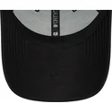 sort-justerbar-kasket-med-buet-skygge-og-orange-logo-9forty-league-essential-fra-new-york-yankees-mlb-af-new-era