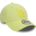 petten-gebogen-groen-verstelbaar-9forty-league-essential-van-los-angeles-dodgers-mlb-van-new-era