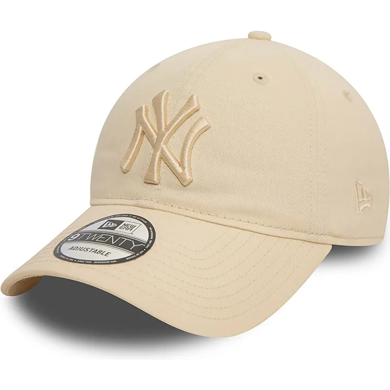 petten-gebogen-beige-verstelbaar-9twenty-league-essential-van-new-york-yankees-mlb-van-new-era petten-gebogen-beige-verstelbaar-9twenty-league-essential-van-new-york-yankees-mlb-van-new-era