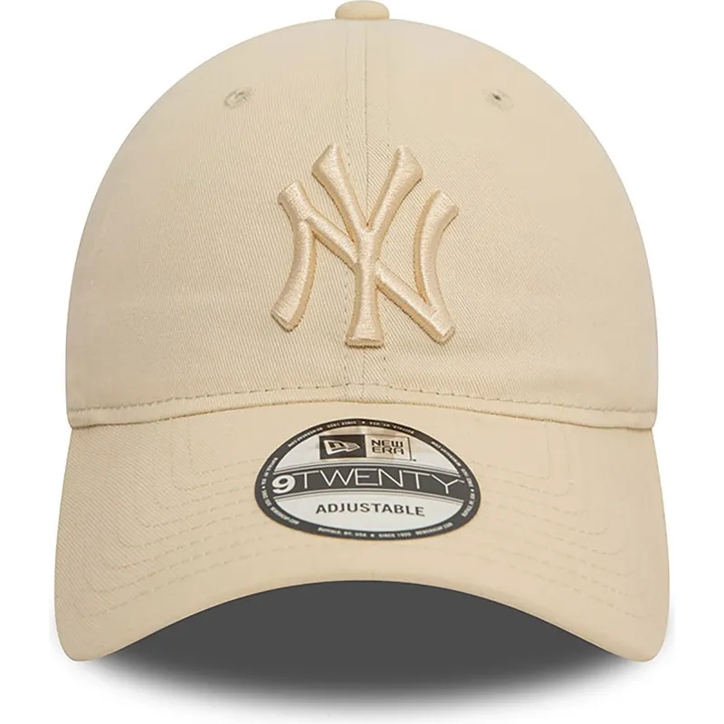 petten-gebogen-beige-verstelbaar-9twenty-league-essential-van-new-york-yankees-mlb-van-new-era petten-gebogen-beige-verstelbaar-9twenty-league-essential-van-new-york-yankees-mlb-van-new-era