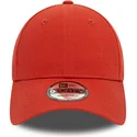 gorra-curva-roja-ajustable-9forty-essential-de-new-era