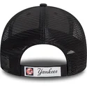 casquette-trucker-noire-ajustable-9forty-mini-homefield-new-york-yankees-mlb-new-era