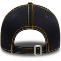 petten-gebogen-marineblauw-verstelbare-band-voor-kinderen-9forty-stitch-van-new-york-yankees-mlb-van-new-era