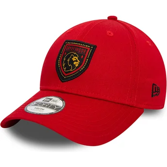 Röd böjd snapback-keps för pojke från Gryffindor Harry Potter av New Era