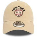 casquette-courbee-beige-ajustable-the-empire-state-9twenty-cord-new-york-villes-et-plages-new-era