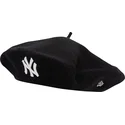 czarna-damska-beretka-welniana-new-york-yankees-mlb-od-new-era