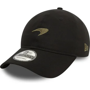 Gorra curva negra ajustable con logo verde 9TWENTY Seasonal de McLaren Racing Formula 1 de New Era