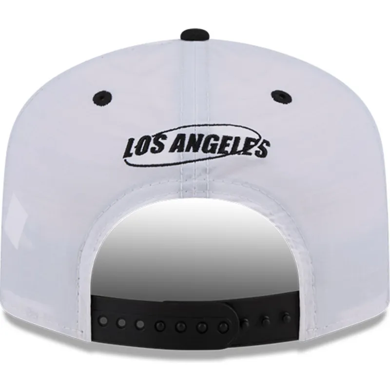 petten-gebogen-wit-snapback-golfer-chrome-van-los-angeles-dodgers-mlb-van-new-era