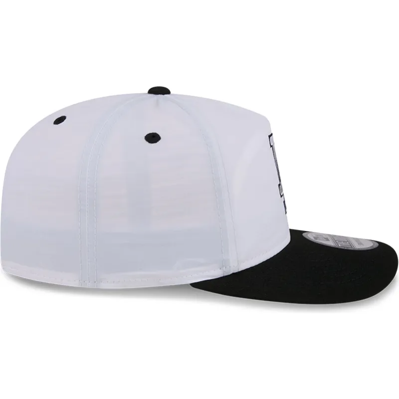 petten-gebogen-wit-snapback-golfer-chrome-van-los-angeles-dodgers-mlb-van-new-era