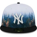 cappello-piatto-nero-aderente-59fifty-photoreal-dei-new-york-yankees-mlb-di-new-era