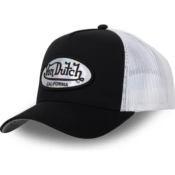 Casquette trucker noire et blanche PASTEL BLK Von Dutch