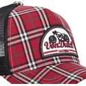 cappellino-trucker-rosso-e-nero-car04-di-von-dutch