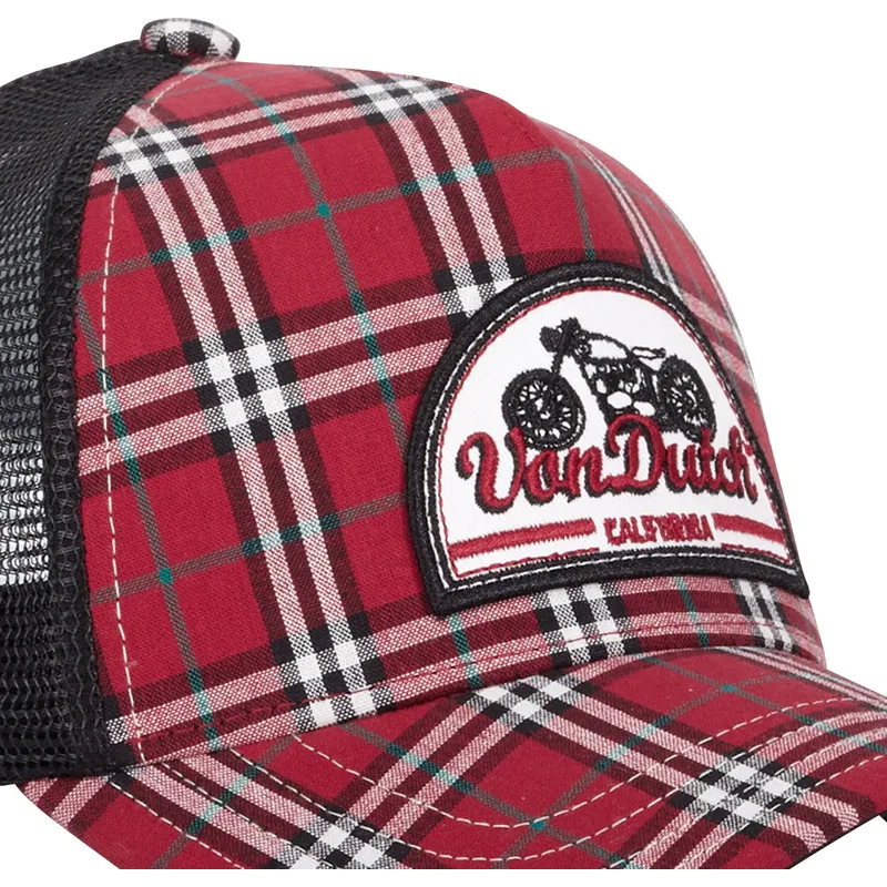 petten-gebogen-rood-snapback-van-von-dutch