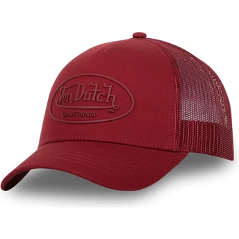 Rød trucker-kasket LOG05 fra Von Dutch