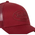 cappello-trucker-rosso-log05-di-von-dutch