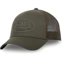 petten-gebogen-groen-snapback-van-von-dutch