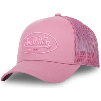 Gorra trucker rosa LOG08 de Von Dutch