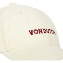 von-dutch-curved-brim-vel24-ow-beige-adjustable-cap