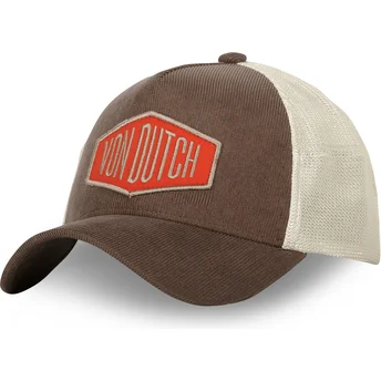 Gorra trucker marrón BRO CT de Von Dutch