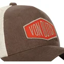 gorra-trucker-marron-bro-ct-de-von-dutch