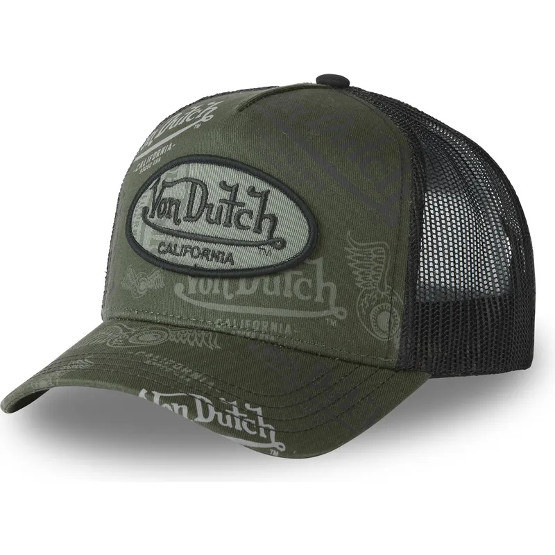 petten-gebogen-groen-snapback-cafe01-van-von-dutch