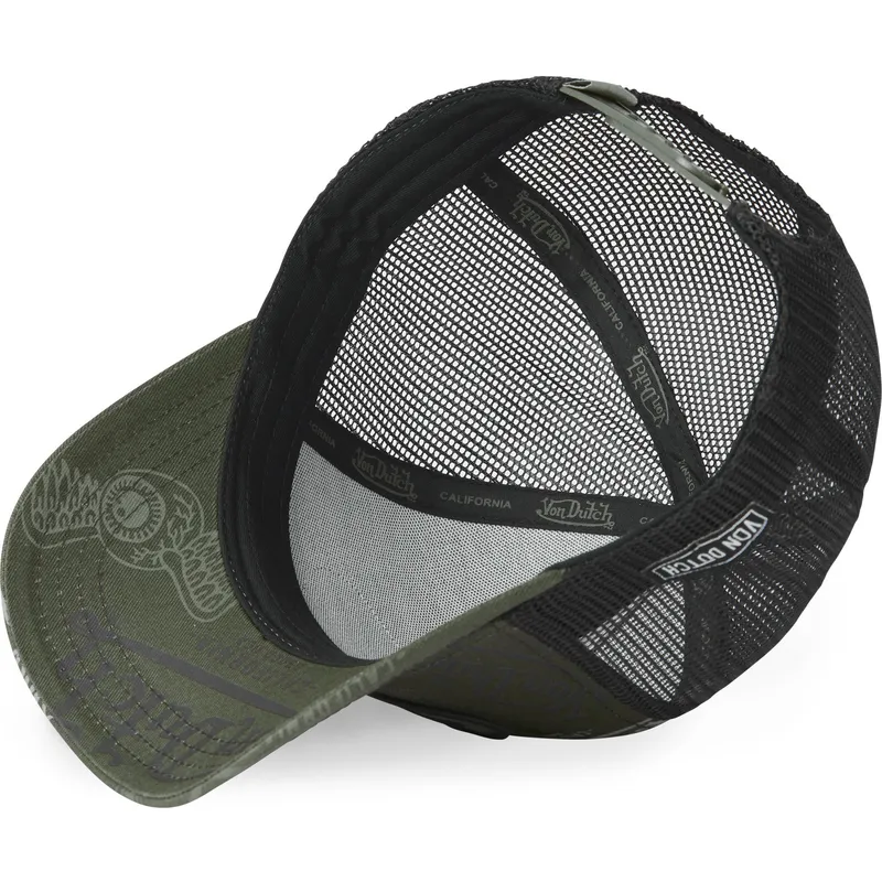 czapka-trucker-zielono-czarna-cafe01-von-dutch