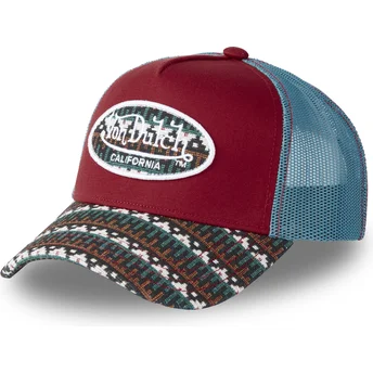 Von Dutch röd och blå truckerkeps ETH03