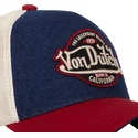 gorra-curva-azul-beige-y-roja-snapback-vint05-de-von-dutch