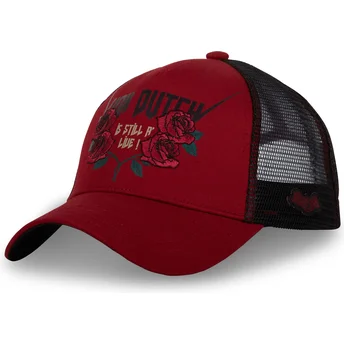 Gorra trucker roja y negra GUN de Von Dutch