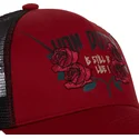 casquette-trucker-rouge-et-noire-gun-von-dutch