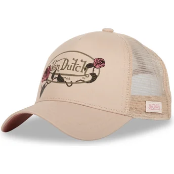 Beige LOR truckerkeps från Von Dutch