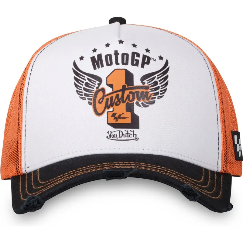 vit-orange-och-svart-trucker-keps-moto-ct-20-motogp-fran-von-dutch