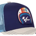 cappellino-trucker-blu-navy-moto-ct-22-motogp-di-von-dutch