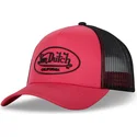 rosa-og-sort-trucker-cap-flu-p-fra-von-dutch
