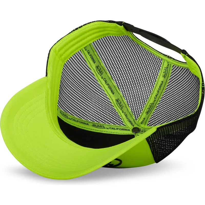 petten-gebogen-geel-snapback-van-von-dutch