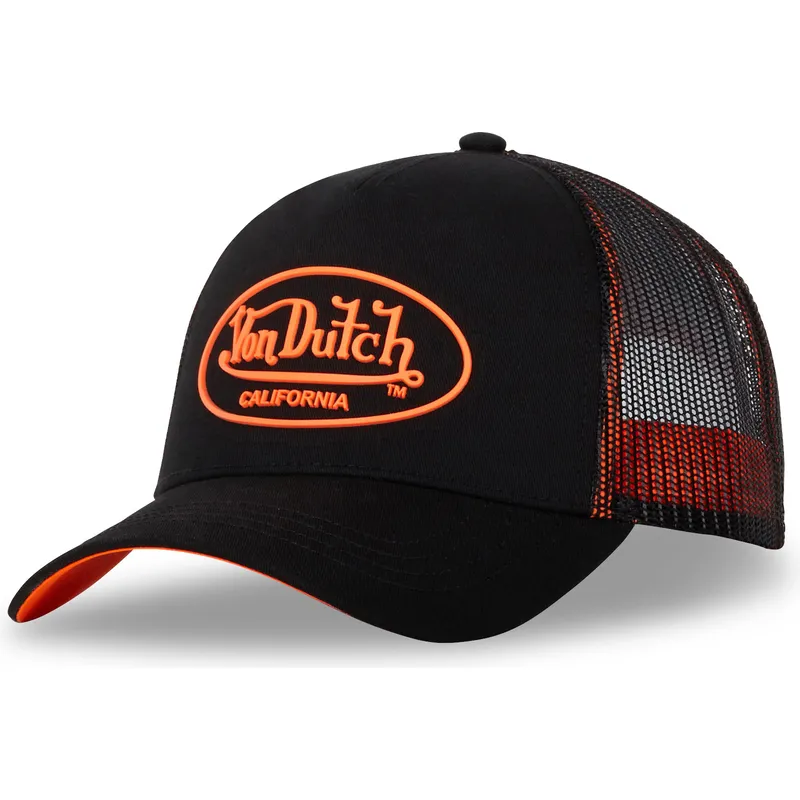 czapka-trucker-czarno-pomaranczowa-dom-o-od-von-dutch