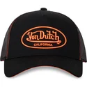 czapka-trucker-czarna-i-pomaranczowa-dom-o-von-dutch