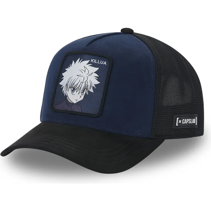 petten-gebogen-marineblauw-snapback-hu5-killua-zoldyck-hunter-x-hunter-van-capslab