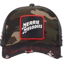 capslab-looney-tunes-merry-melodies-trucker-kappe-in-tarnfarbe-und-schwarz-loo10-fol