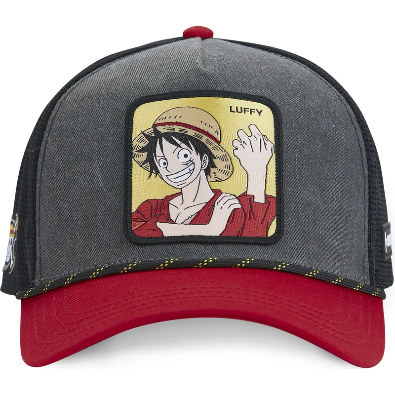petten-gebogen-zwart-snapback-op4-mug-monkey-d-luffy-one-piece-van-capslab