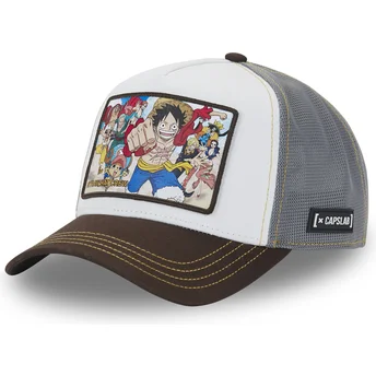 Gorra trucker multicolor Straw Hat Pirates OP4 PIR One Piece de Capslab