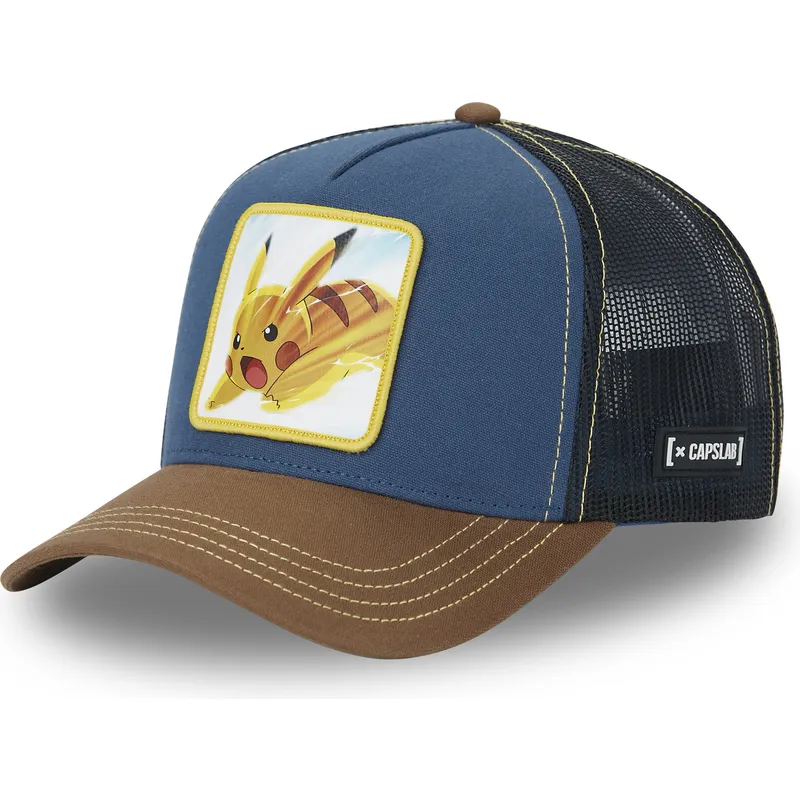petten-gebogen-marineblauw-snapback-pkm5-pik-pikachu-pokemon-van-capslab petten-gebogen-marineblauw-snapback-pkm5-pik-pikachu-pokemon-van-capslab