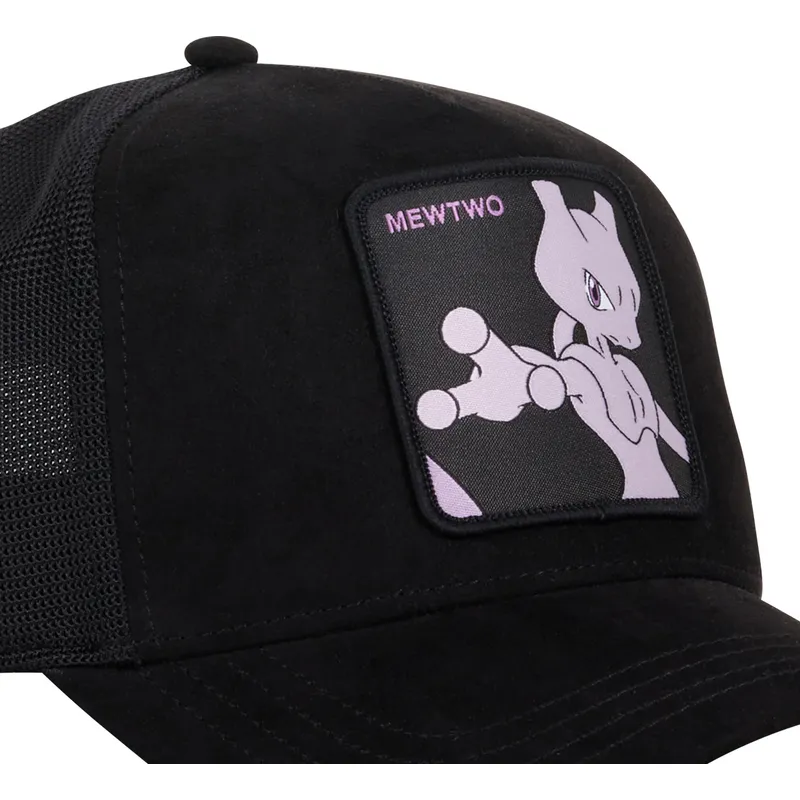 petten-gebogen-zwart-snapback-pmk5-mew-mewtwo-pokemon-van-capslab