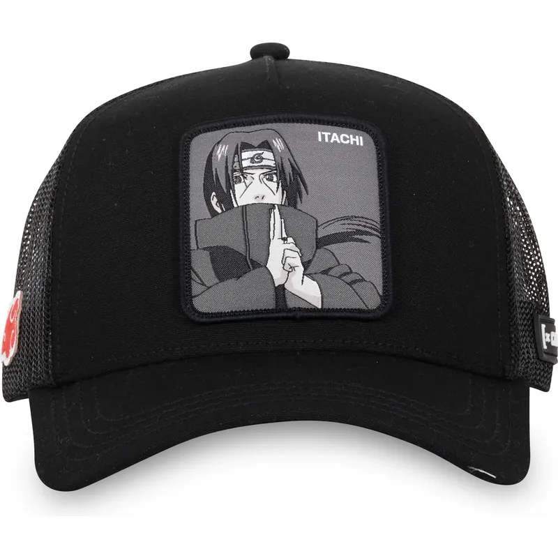 cap-gebogen-black-snapback-itachi-uchiha-naruto-van-capslab
