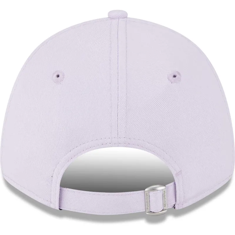 petten-gebogen-paars-verstelbaar-9forty-league-essential-van-new-york-yankees-mlb-van-new-era