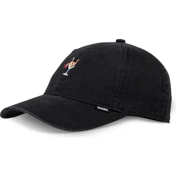 Gorra curva negra ajustable Coloured Girl de Djinns